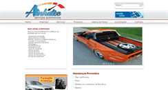 Desktop Screenshot of alinhatec.com.br